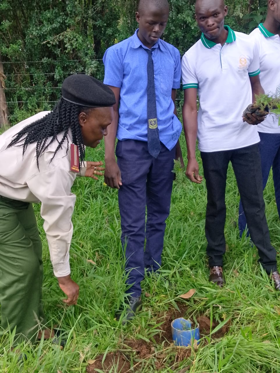 Environmental Conservation Campaign with Area Chief